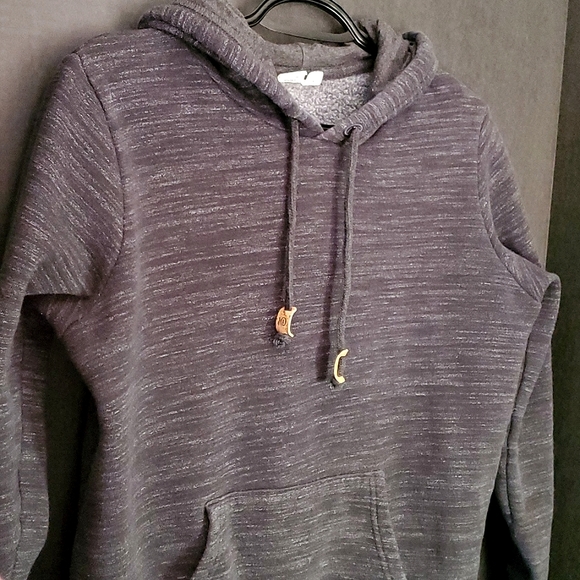 10 Tree Dark Grey Heathered Hoodie "CAP Engineering" - Size Medium - Picture 3 of 14
